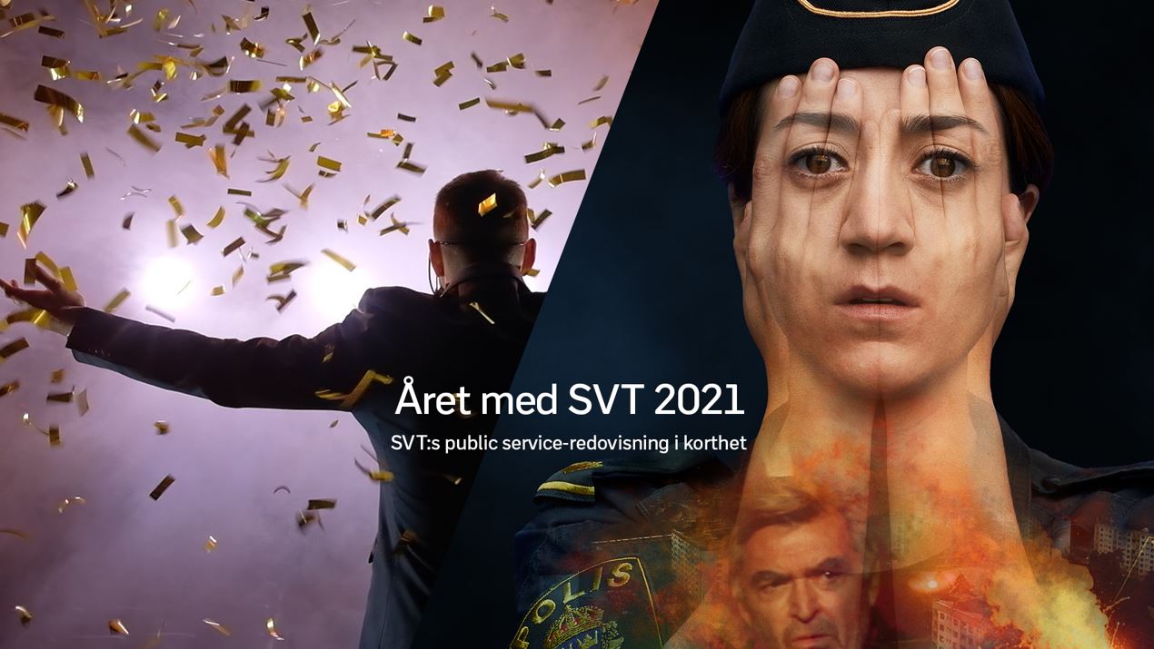 Första sidan till sajten Året med SVT