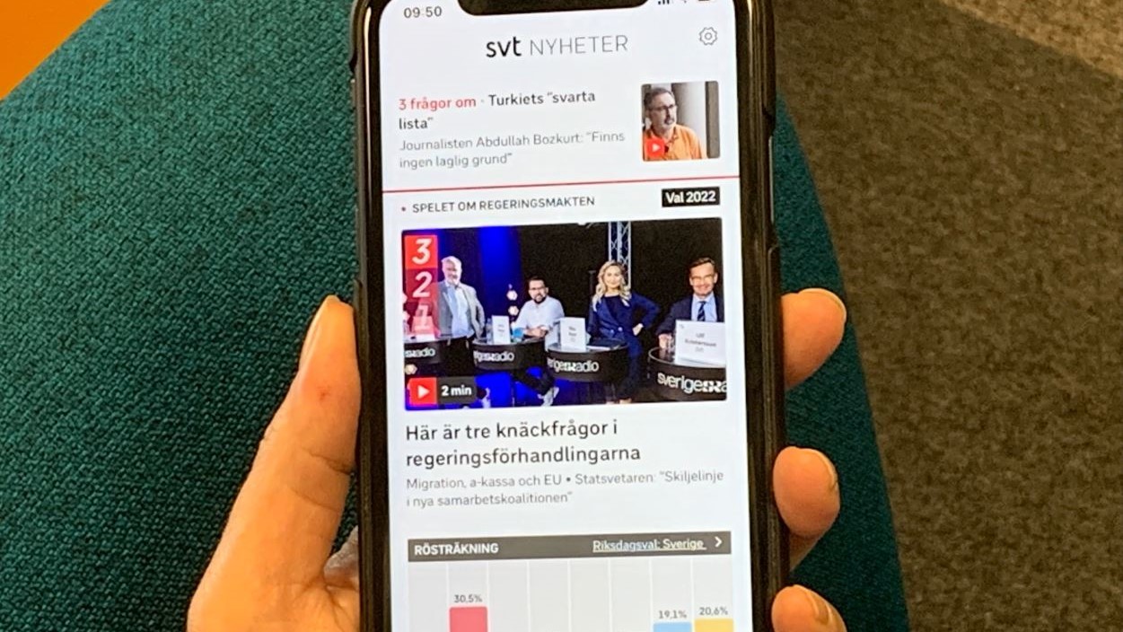 SVT Nyheters onlinetjänst