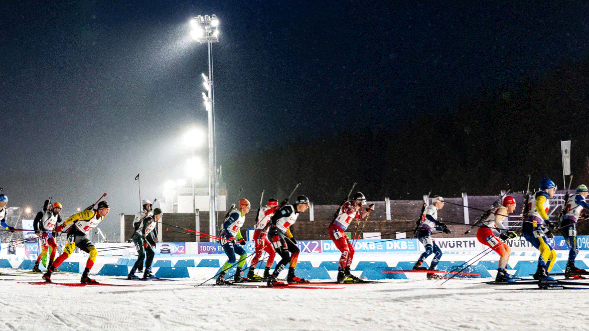 Single mixed stafett, VM i Nove Mesto 2024. Foto: Petter Arvidson, Bildbyrån